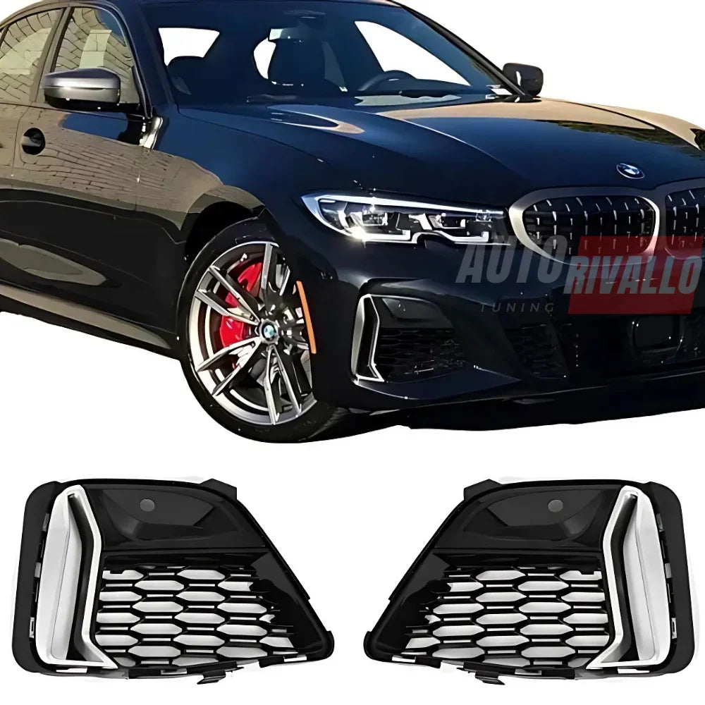 BMW 3 G20 G21 M-Sport 2019-2022 Griglie Laterali M340i Look - autorivallo