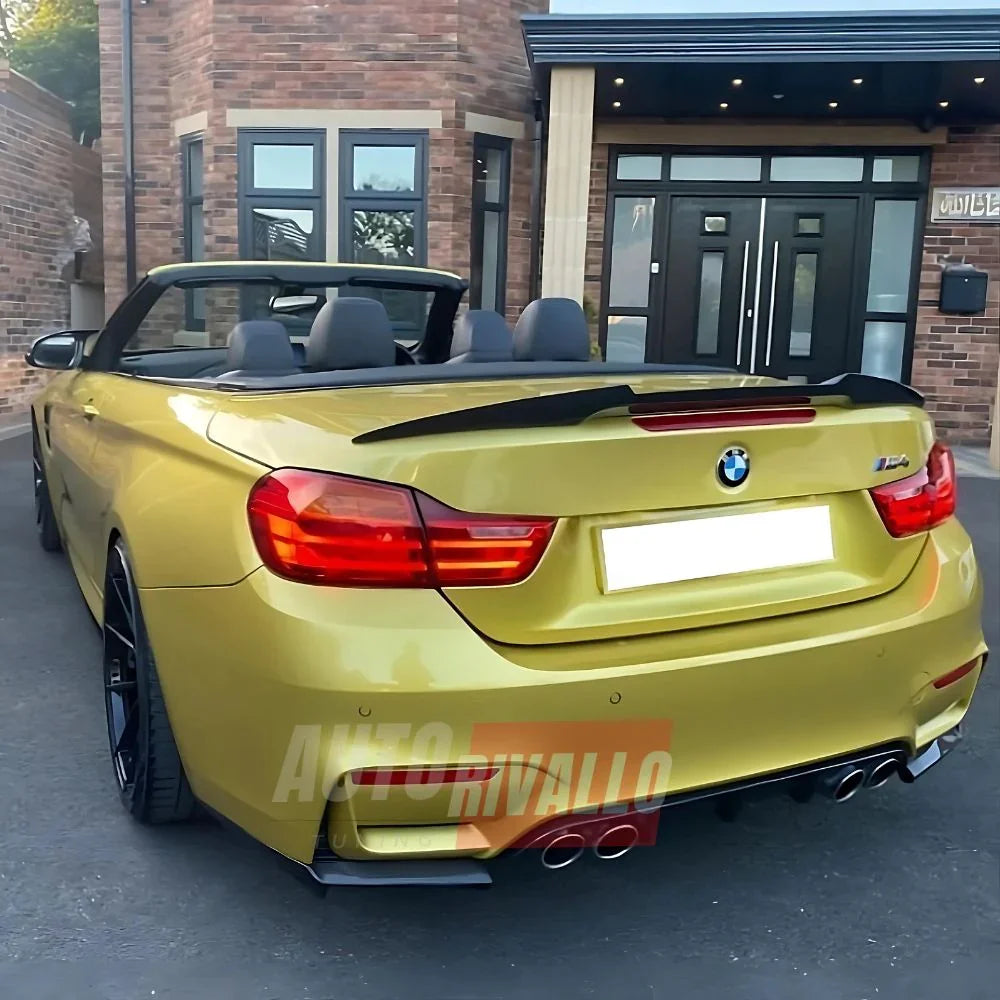 BMW Serie 4 F33 Cabriolet 2013-2021 Spoiler Cofano Carbon M4 - autorivallo