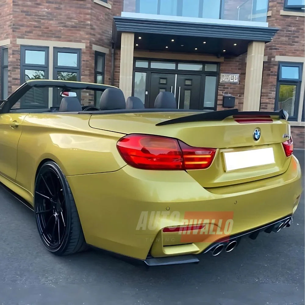 BMW Serie 4 F33 Cabriolet 2013-2021 Spoiler Cofano Carbon M4 - autorivallo