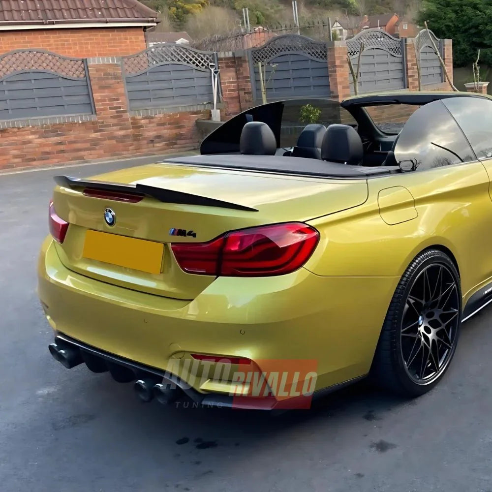 BMW Serie 4 F33 Cabriolet 2013-2021 Spoiler Cofano Carbon M4 - autorivallo