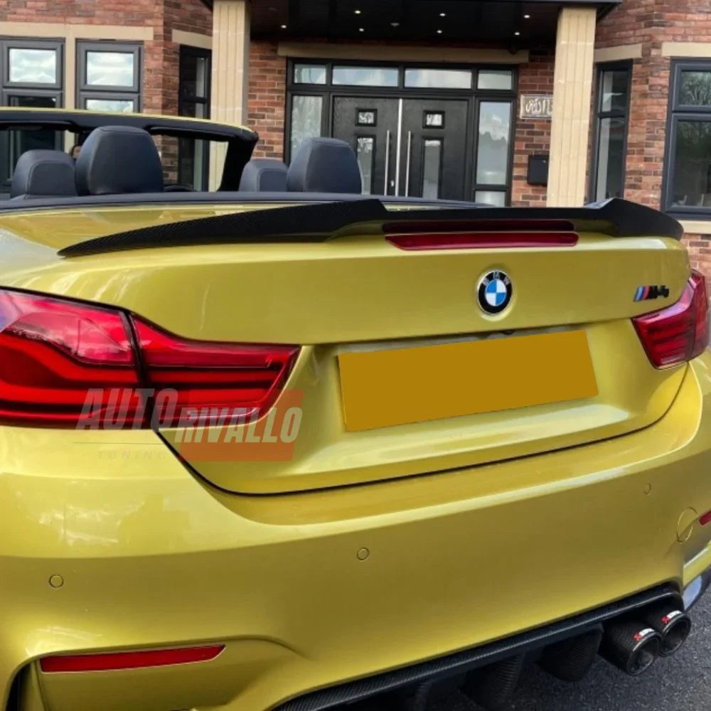 BMW Serie 4 F33 Cabriolet 2013-2021 Spoiler Cofano Carbon M4 - autorivallo