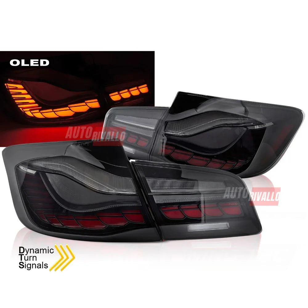 BMW Serie 5 F10 2011-2016 Fanali Posteriori Stop Full LED - autorivallo