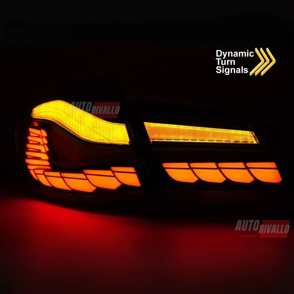 BMW Serie 5 F10 2011-2016 Fanali Posteriori Stop Full LED - autorivallo