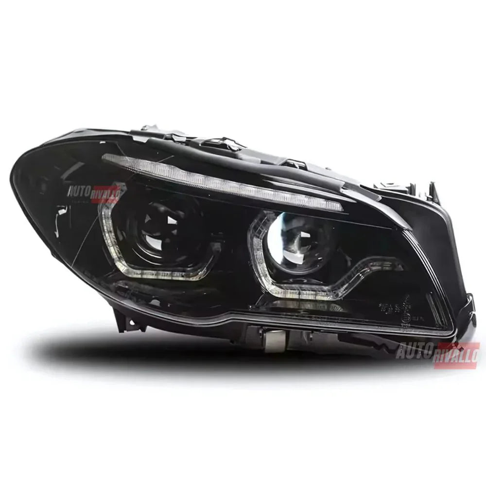 BMW Serie 5 F10 F11 2010-2013 Fari Anteriori Xenon DRL 3D LED - autorivallo