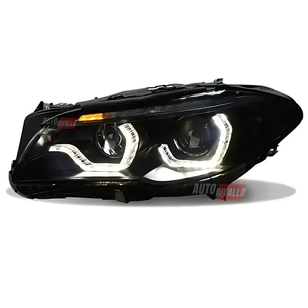 BMW Serie 5 F10 F11 2010-2013 Fari Anteriori Xenon DRL 3D LED - autorivallo