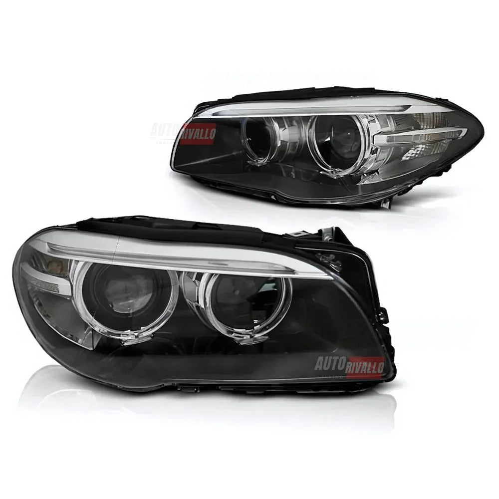 BMW Serie 5 F10 F11 2010-2013 Fari Anteriori Xenon DRL LED - autorivallo