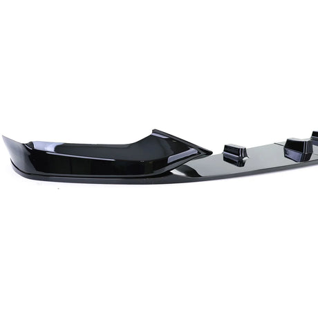 BMW Serie 5 G30 G31 2016–2020 Spoiler Anteriore Nero Lucido - autorivallo