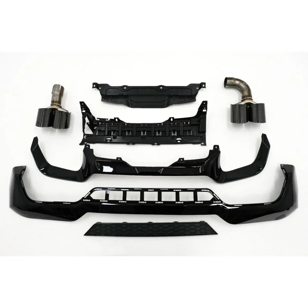 BMW X3 G01 LCI M-Sport 2021- Diffusore Doppia Uscita - autorivallo