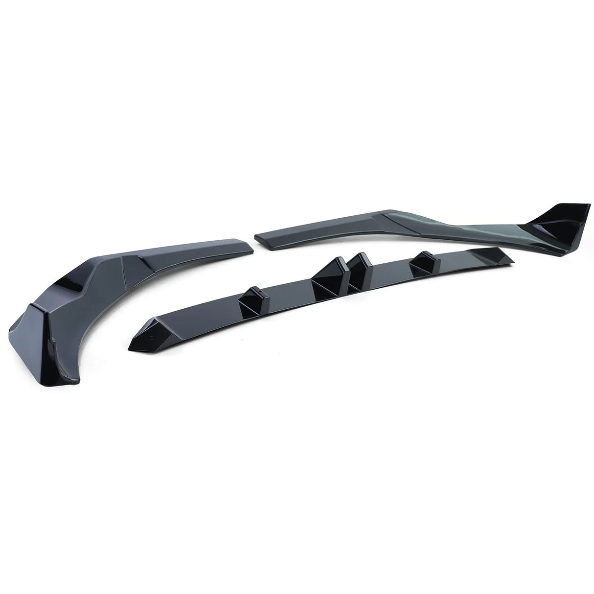 BMW X3 G01 2021-2025 Spoiler Anteriore Nero Lucido - autorivallo