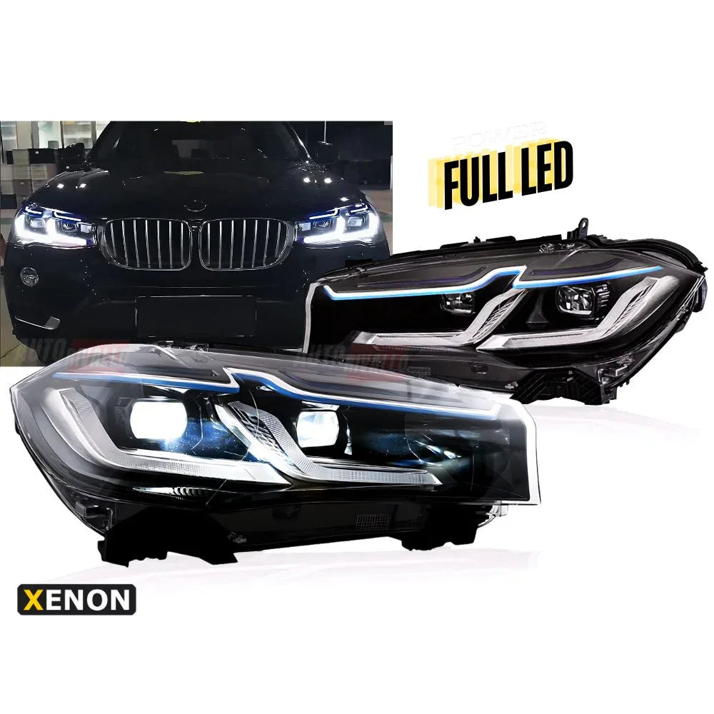 BMW X5 F15 2013-2018 Fari Anteriori da Xenon a Full LED - autorivallo