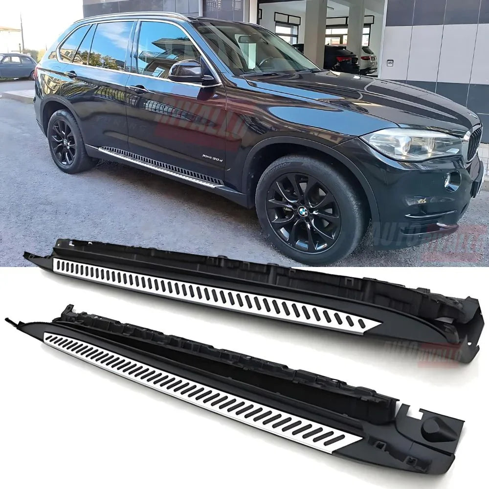 BMW X5 F15 2013-2018 Pedane Laterali Barre Look M Sport - autorivallo