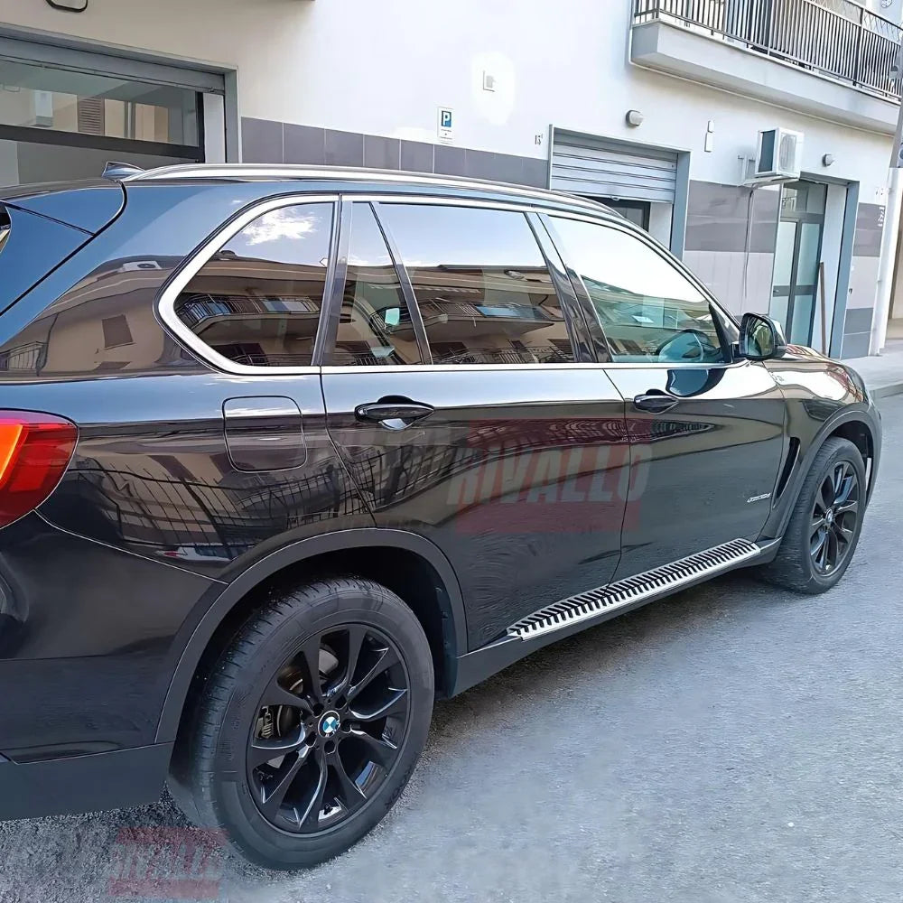 BMW X5 F15 2013-2018 Pedane Laterali Barre Look M Sport - autorivallo