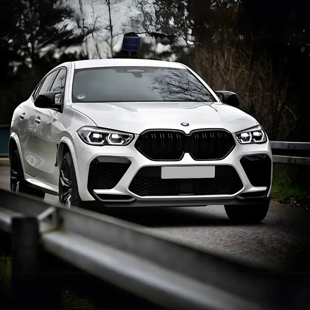 BMW X6 G06 2018-2023 Griglia Anteriore M Sport Look Nera - autorivallo