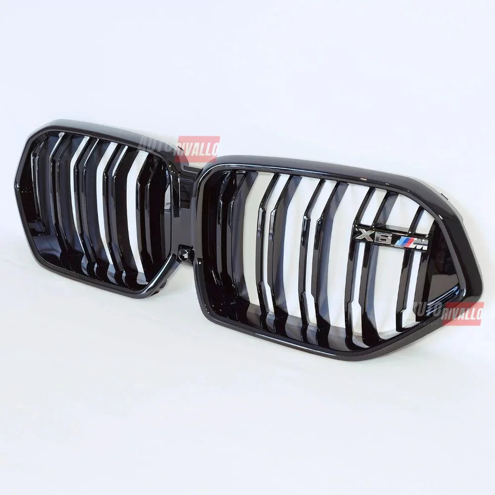 BMW X6 M F96 2019-2023 Griglia Anteriore X6M Nero Lucido - autorivallo