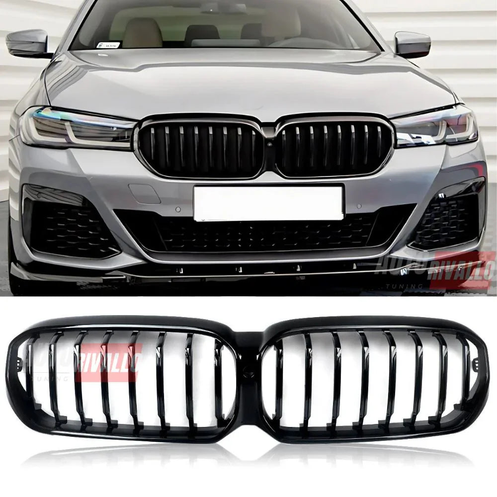 BMW 5 G30 G31 2020- Griglia Anteriore M Sport Nero Lucido - autorivallo