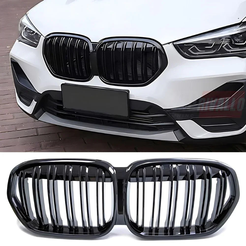 BMW X1 F48 2019-2022 Griglia Radiatore M Sport Nero Lucido - autorivallo