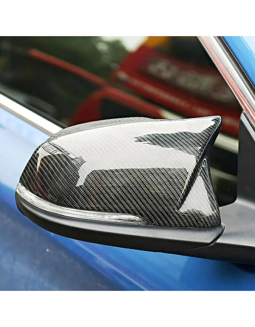 BMW Serie 1 F20 F21 2015-2019 Calotte Specchietti in Carbonio - autorivallo