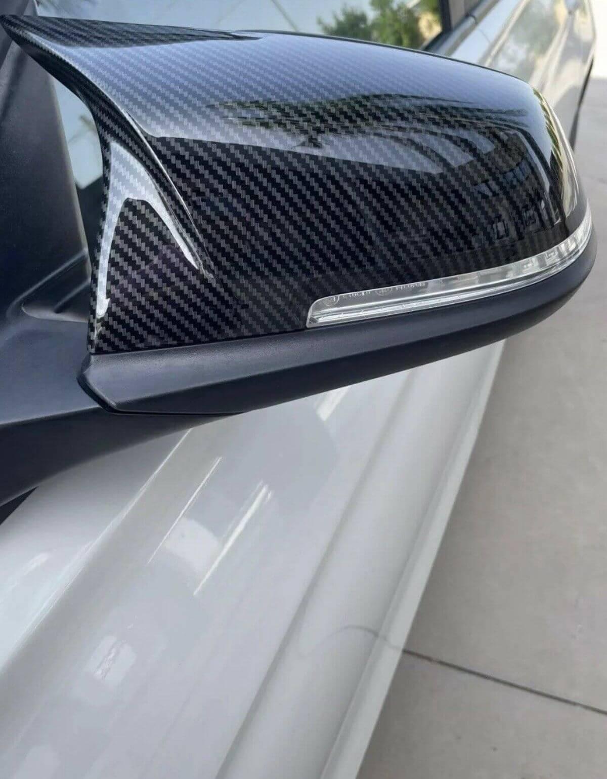 BMW Serie 1 F20 F21 2015-2019 Calotte Specchietti in Carbonio - autorivallo