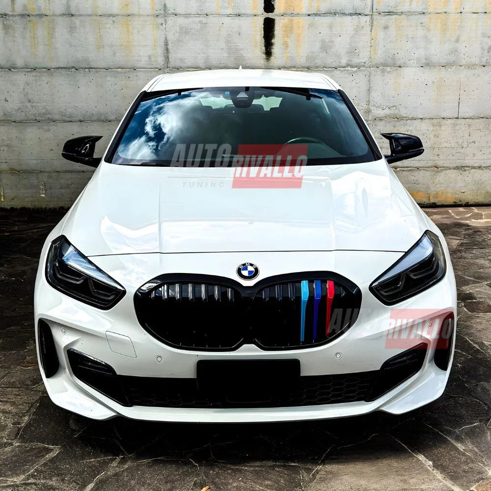 BMW 1 F40 2019-2024 Calotte Specchietti M Sport Nero Lucido - autorivallo