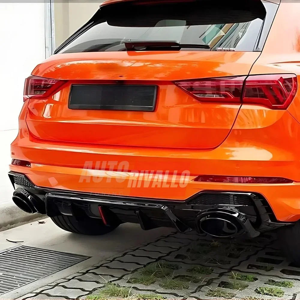 Audi Q3 F3 S-Line 2019-2024 Diffusore Posteriore Look RSQ3 - autorivallo