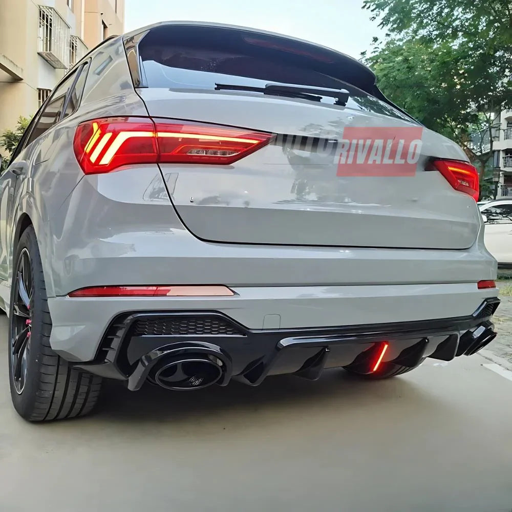 Audi Q3 F3 S-Line 2019-2024 Diffusore Posteriore Look RSQ3 - autorivallo