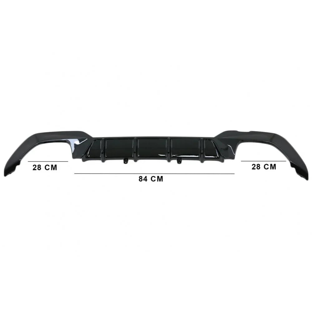 BMW Serie 3 G20 G21 19-22 M-Sport Diffusore Doppia Uscita - autorivallo