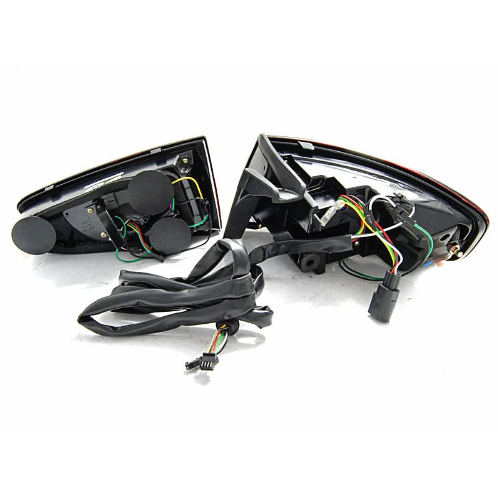 Audi A4 B8 2012-2015 Fari Fanali Posteriori a LED SEQ Rosso - autorivallo