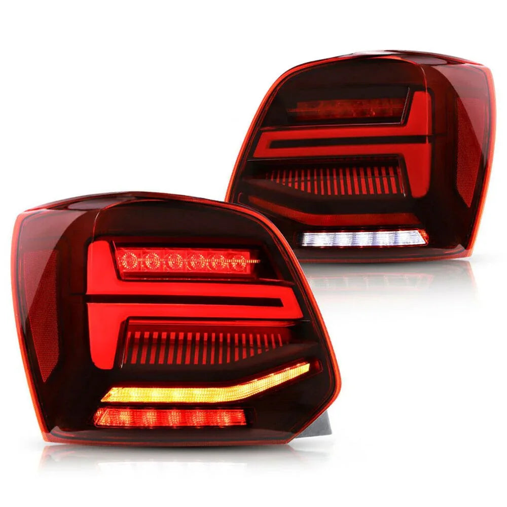 VW Polo 6R 6C 2009-2017 Fanali Posteriori a LED Frecce SEQ - autorivallo