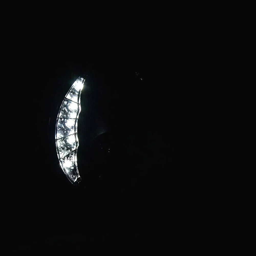 Alfa Mito 2008-2018 Fari Anteriori Luci Diurne DRL LED Nero - autorivallo