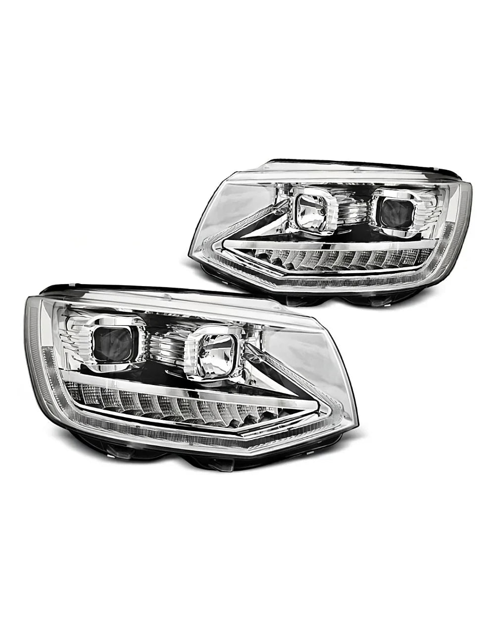VW T6 2015-2019 Fari Anteriori DRL LED Frecce Dinamiche - autorivallo