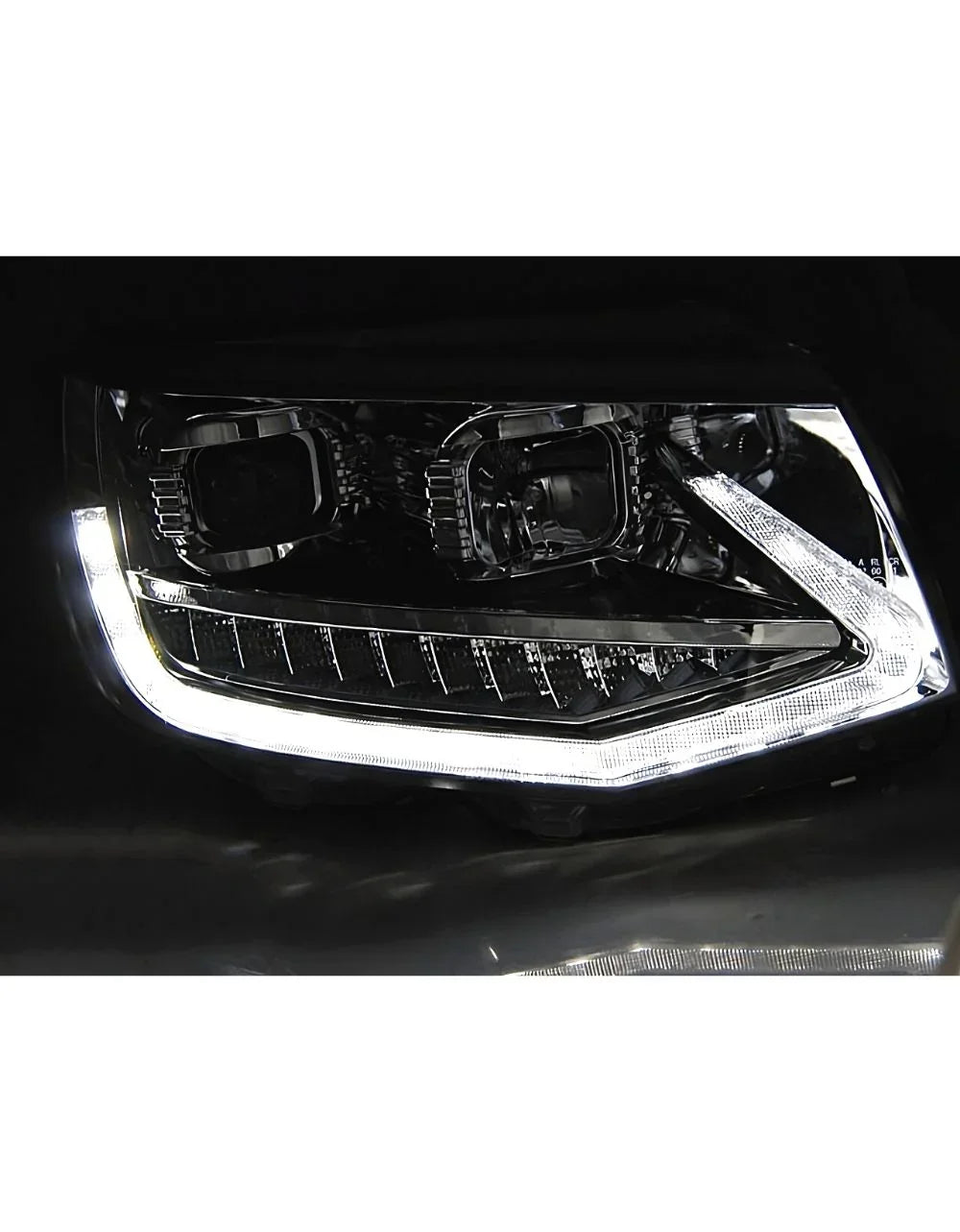VW T6 2015-2019 Fari Anteriori DRL LED Frecce Dinamiche - autorivallo