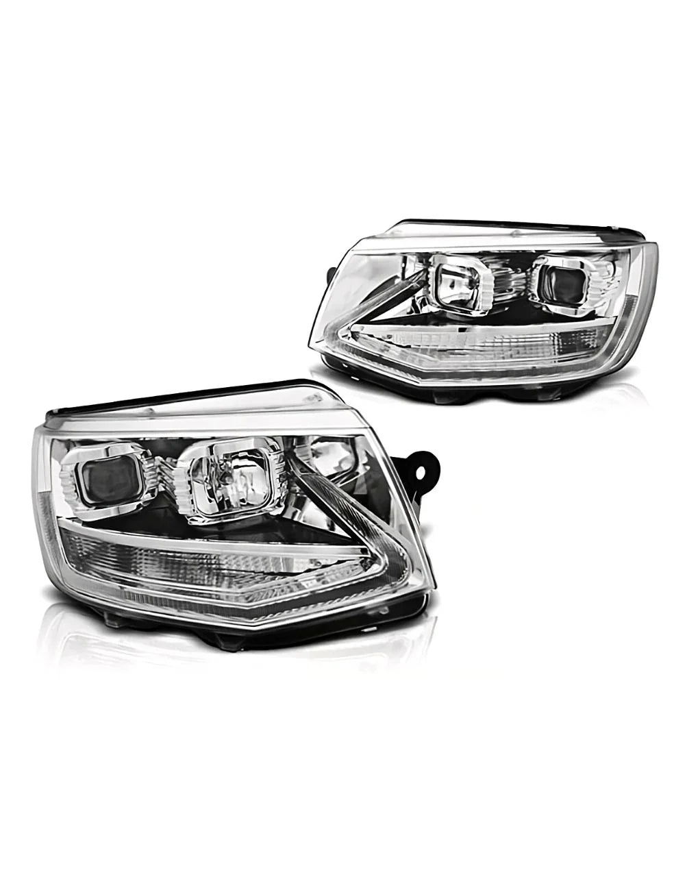 VW Transporter T6 2015-2019 Fari Anteriori Luci Diurne LED - autorivallo