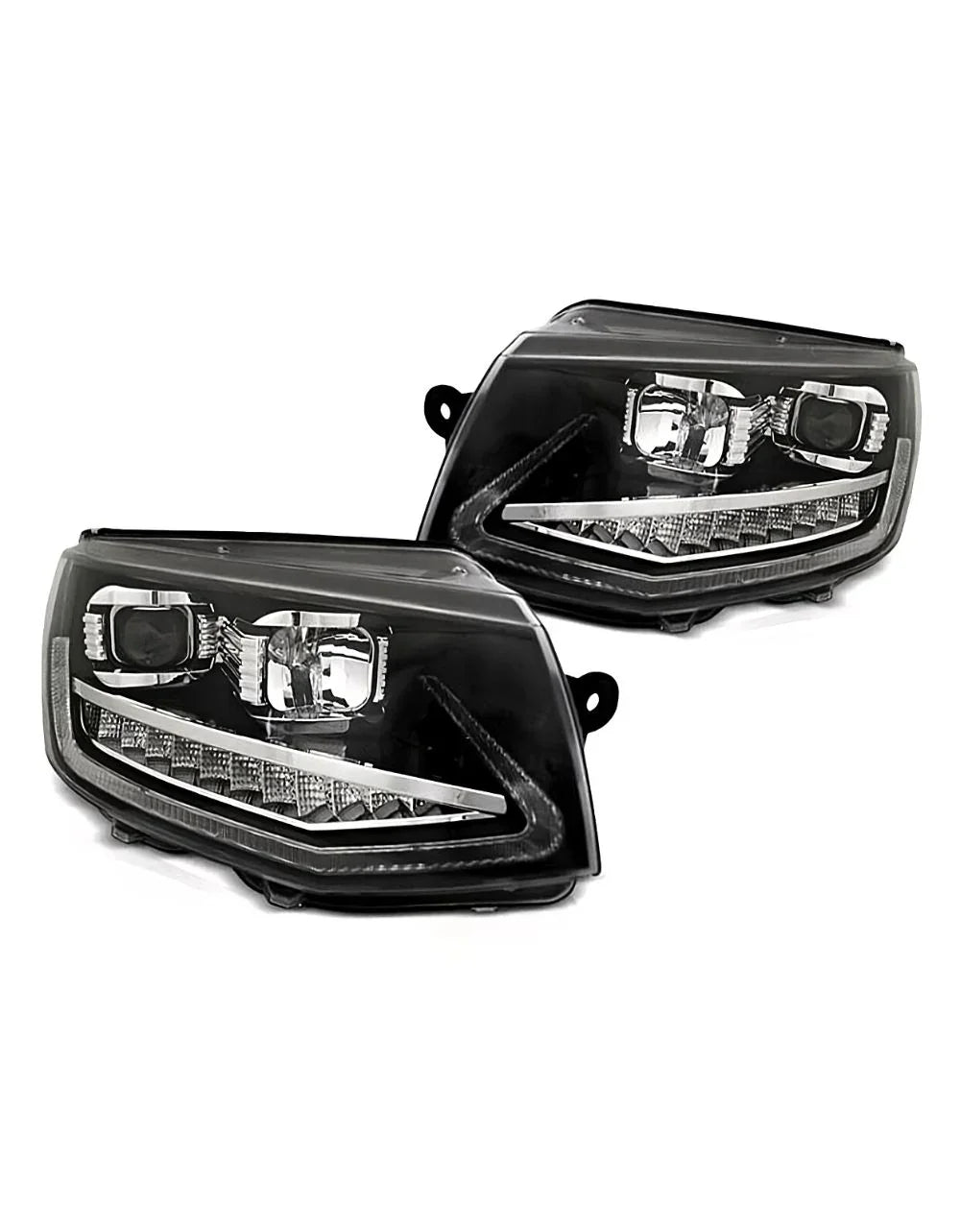 VW T6 2015-2019 Fari Anteriori DRL LED Frecce Dinamiche - autorivallo