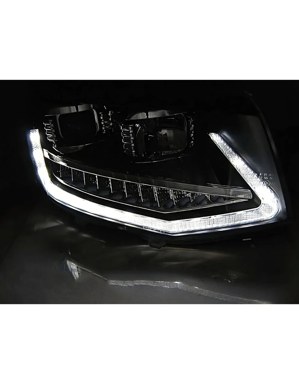 VW T6 2015-2019 Fari Anteriori DRL LED Frecce Dinamiche - autorivallo