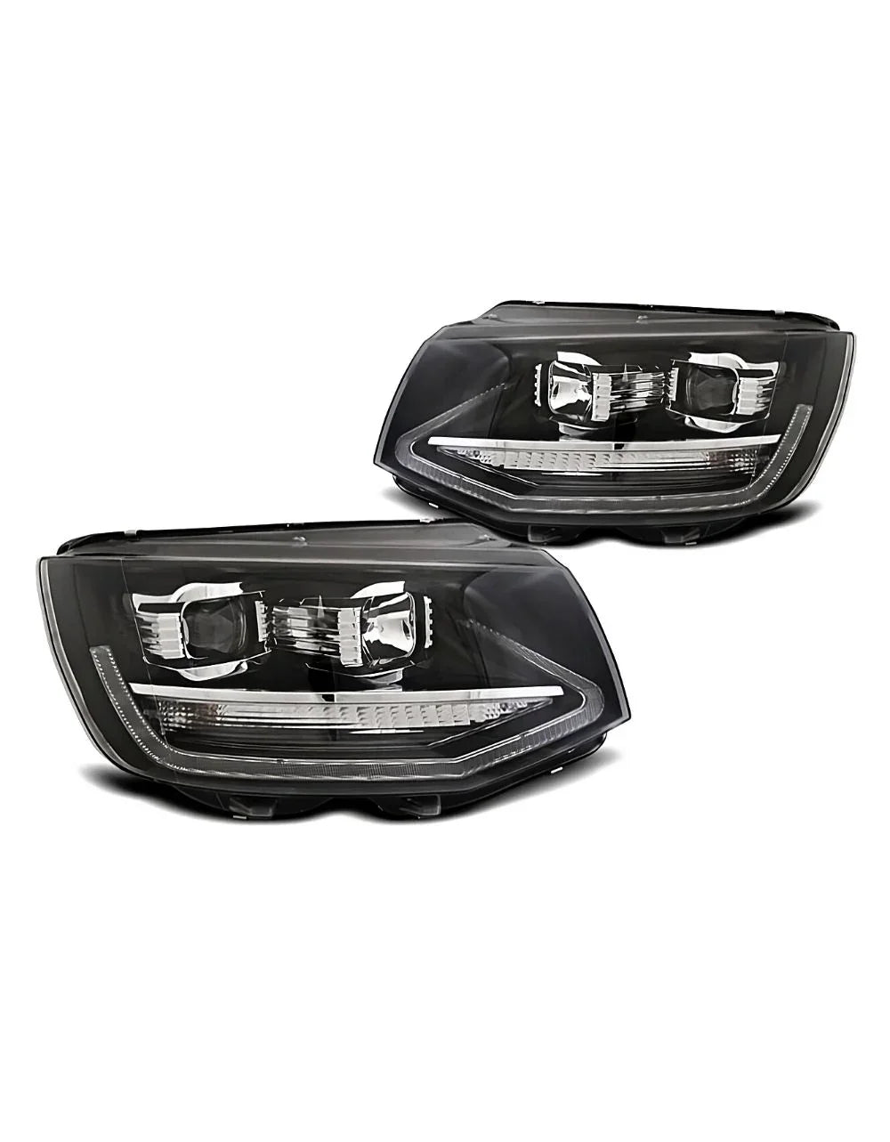 VW Transporter T6 2015-2019 Fari Anteriori Luci Diurne LED - autorivallo