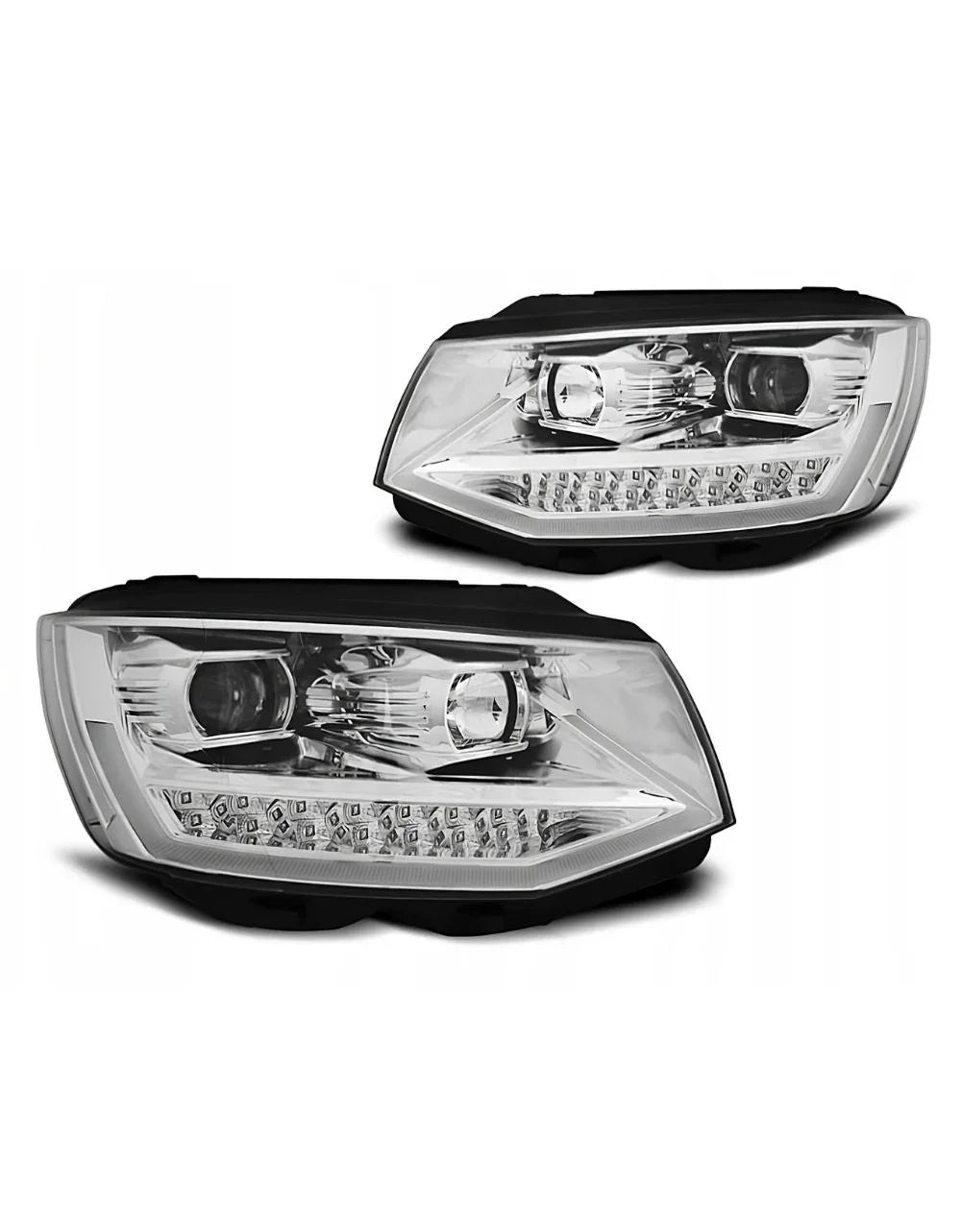 VW Transporter T6 2015-2019 Fari Anteriori Luci Diurne LED - autorivallo