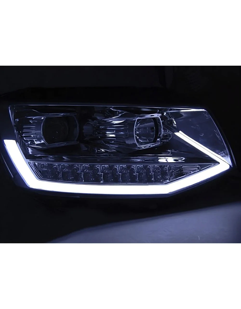VW T6 2015-2019 Fari Anteriori Luci Diurne LED Freccia SEQ - autorivallo