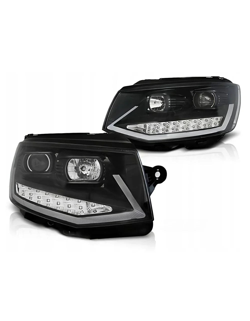 VW T6 2015-2019 Fari Anteriori Luci Diurne LED Freccia SEQ - autorivallo