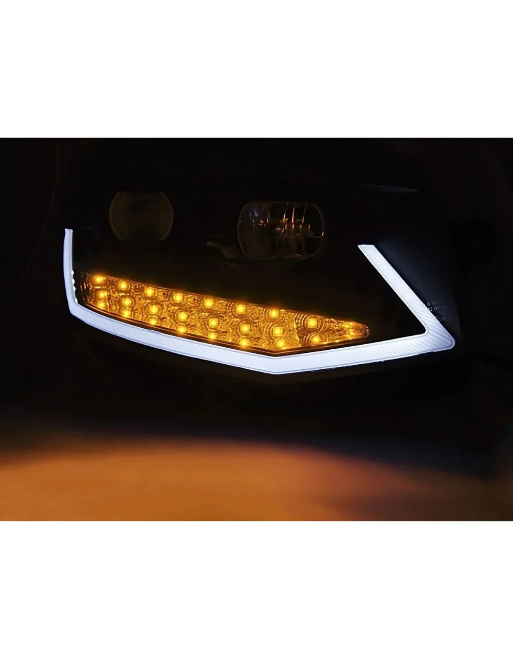 VW T6 2015-2019 Fari Anteriori Luci Diurne LED Freccia SEQ - autorivallo