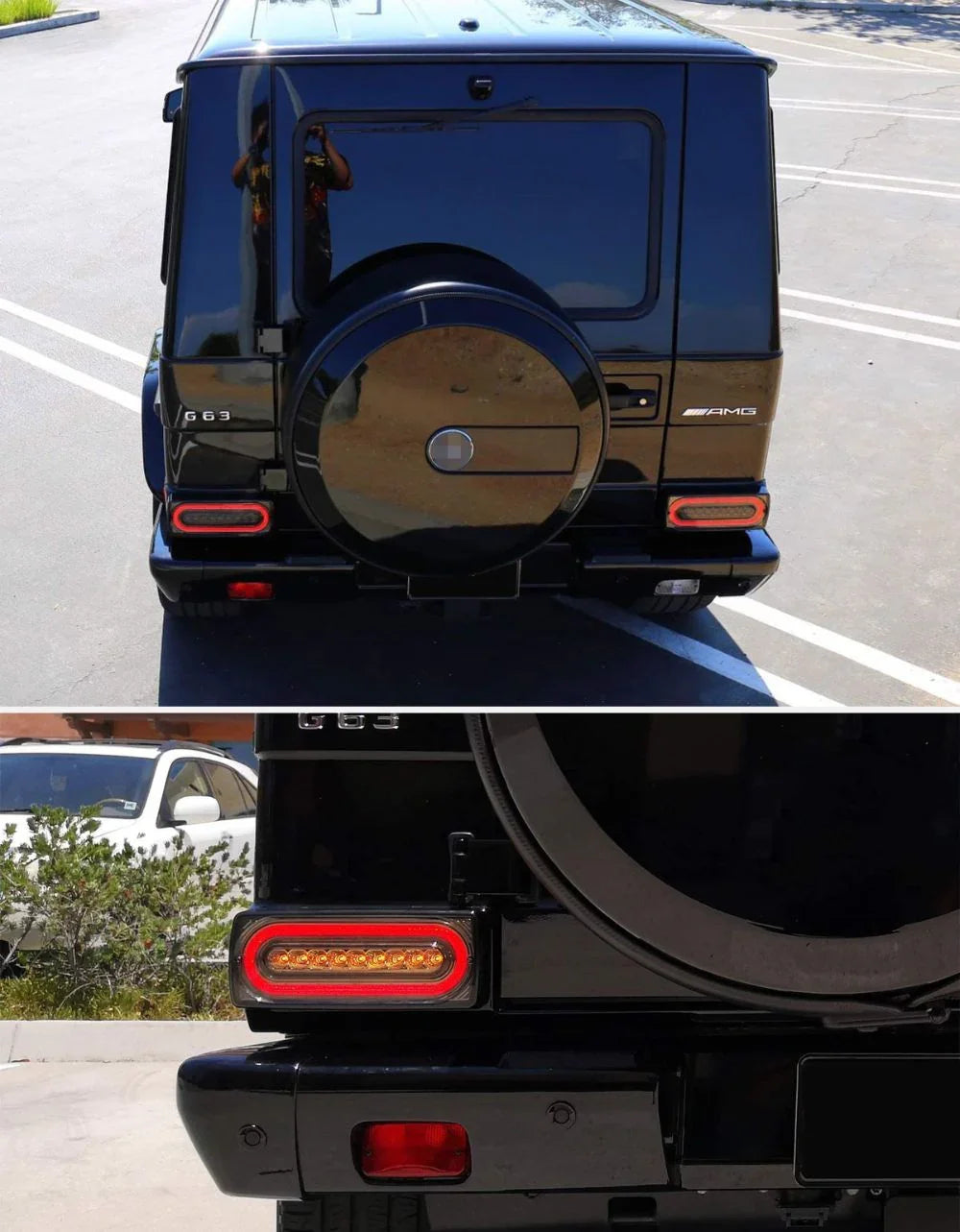 Mercedes G W463 1990-2012 Fanali Posteriori LED Freccia SEQ - autorivallo