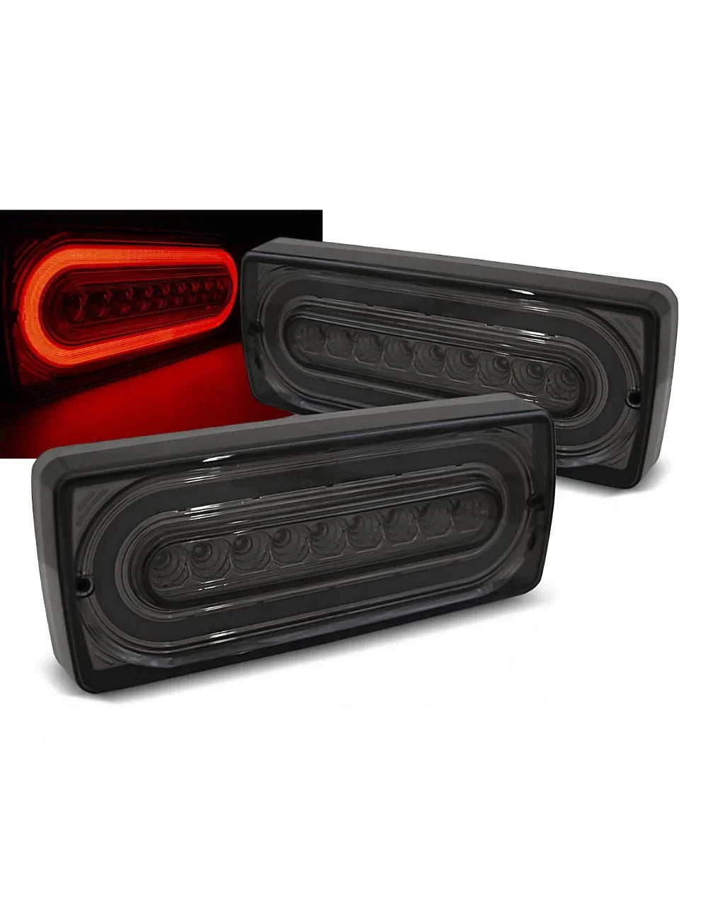 Mercedes G W463 1990-2012 Fanali Posteriori LED Freccia SEQ - autorivallo