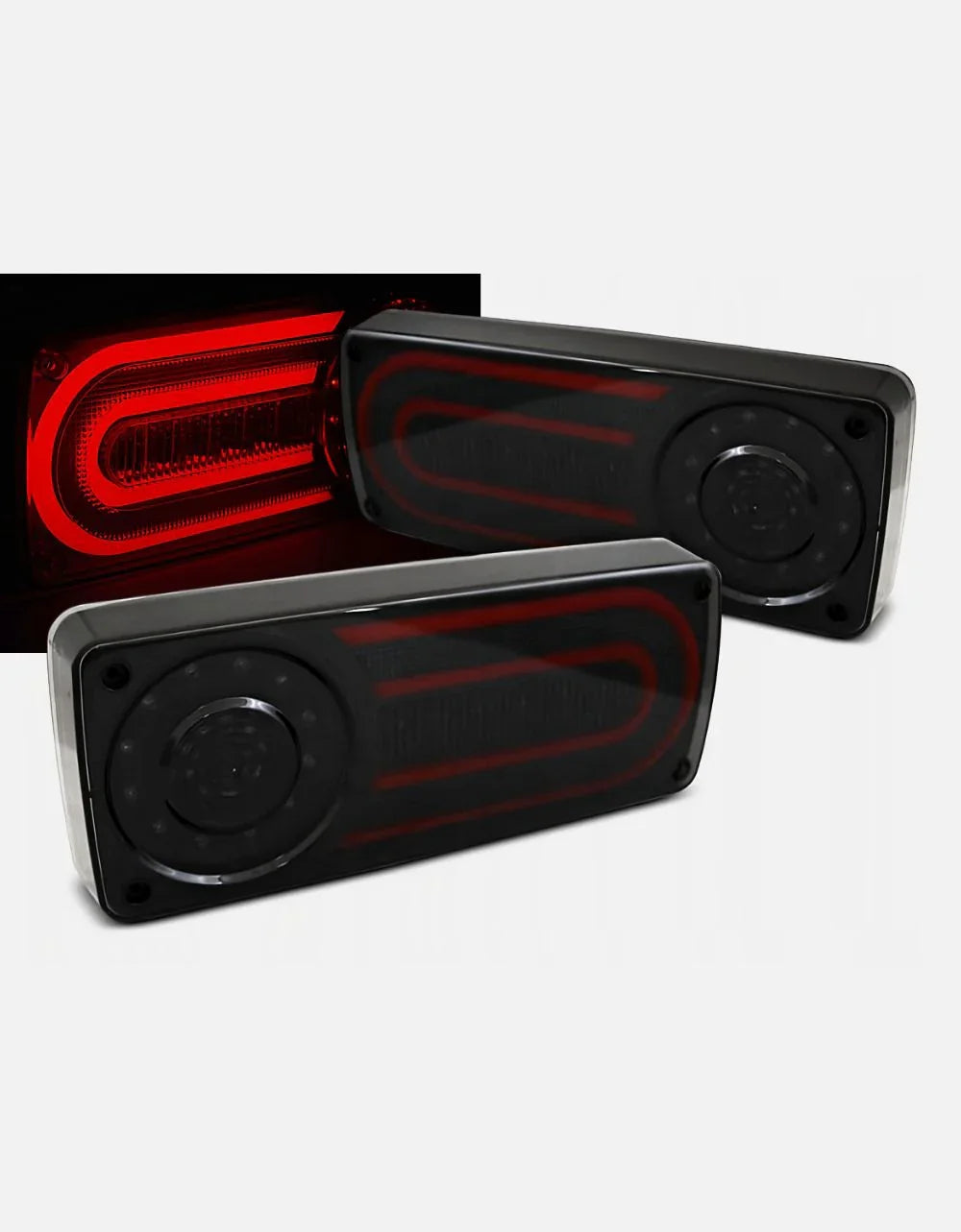 Mercedes Classe G W463 1990-2012 Fanali Posteriori Full LED - autorivallo