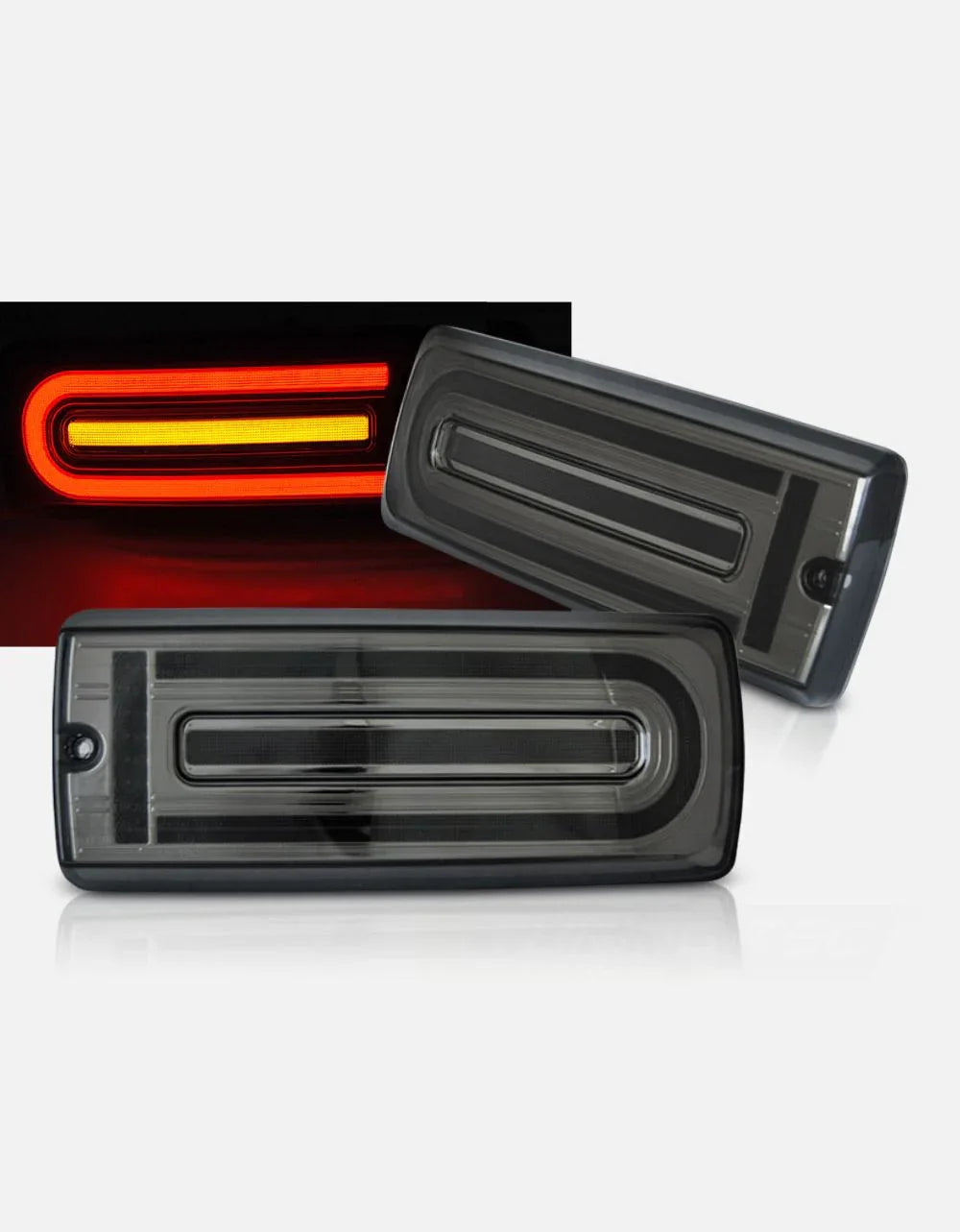 Mercedes G W463 1990-2018 Fanali Posteriori LED Freccia SEQ - autorivallo