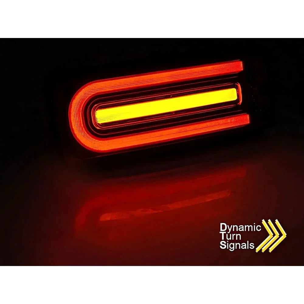 Mercedes G W463 2008-2017 Fari Fanali Posteriori Full LED Nero - autorivallo