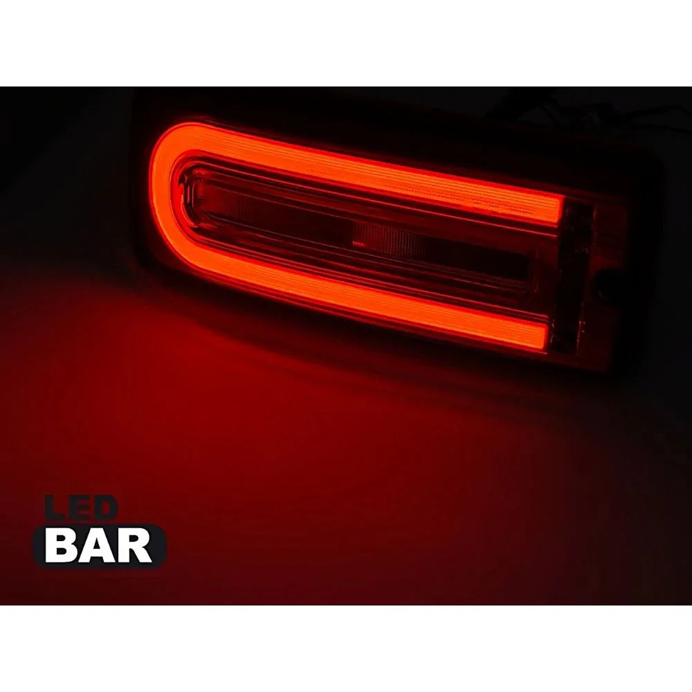 Mercedes G W463 2008-2017 Fari Fanali Posteriori Full LED Nero - autorivallo