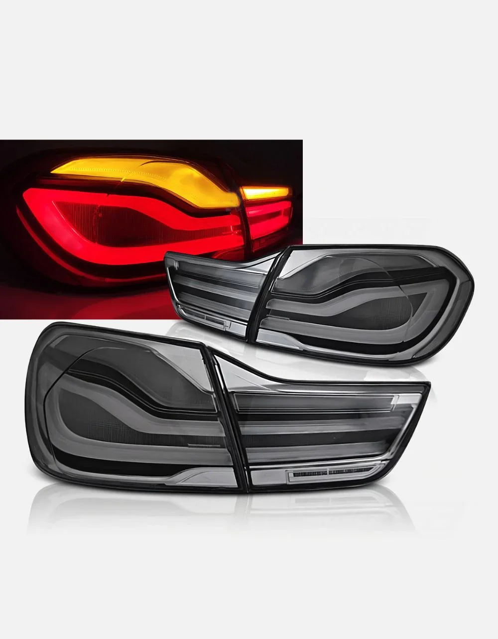 BMW 4 F32 F33 F36 13-16 Fanali Posteriori Full LED Light Bar - autorivallo