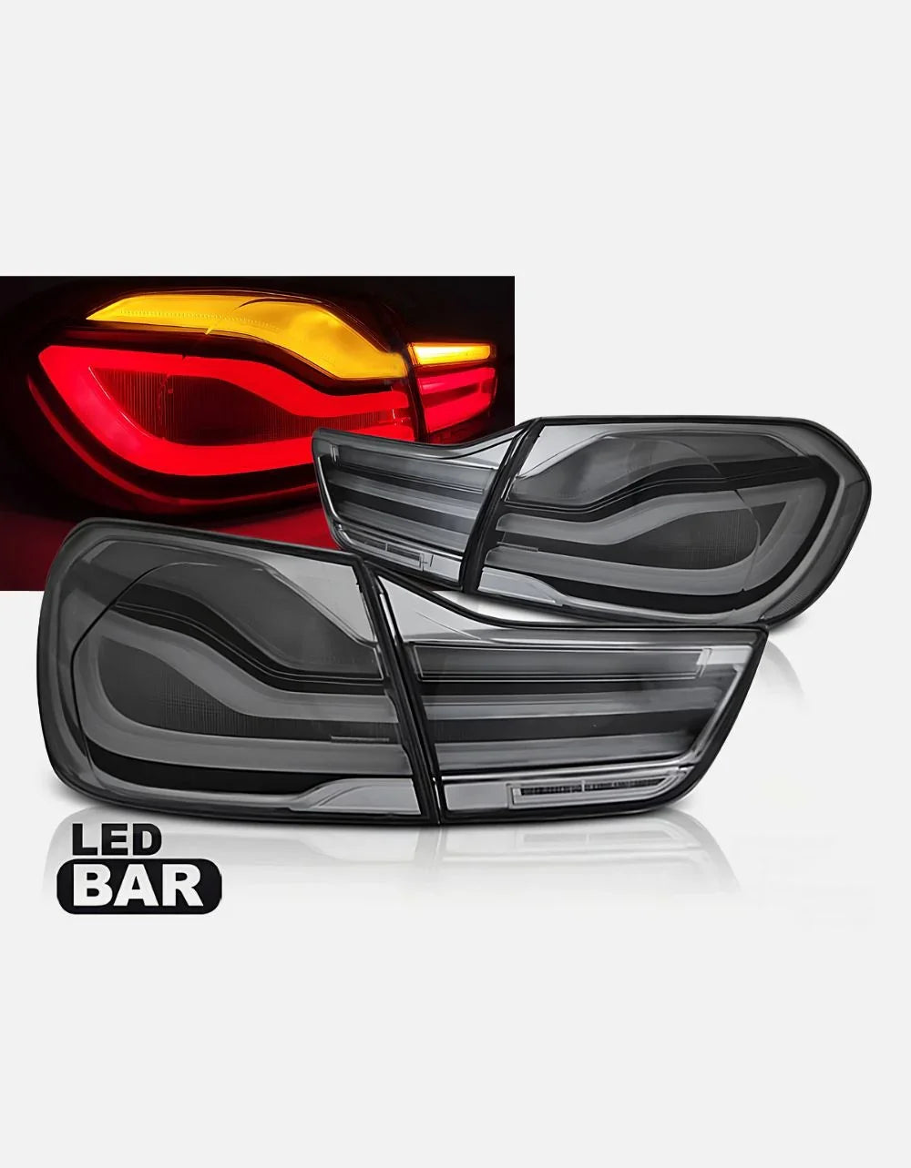 BMW 4 F32 F33 F36 13-16 Fanali Posteriori Full LED Light Bar - autorivallo