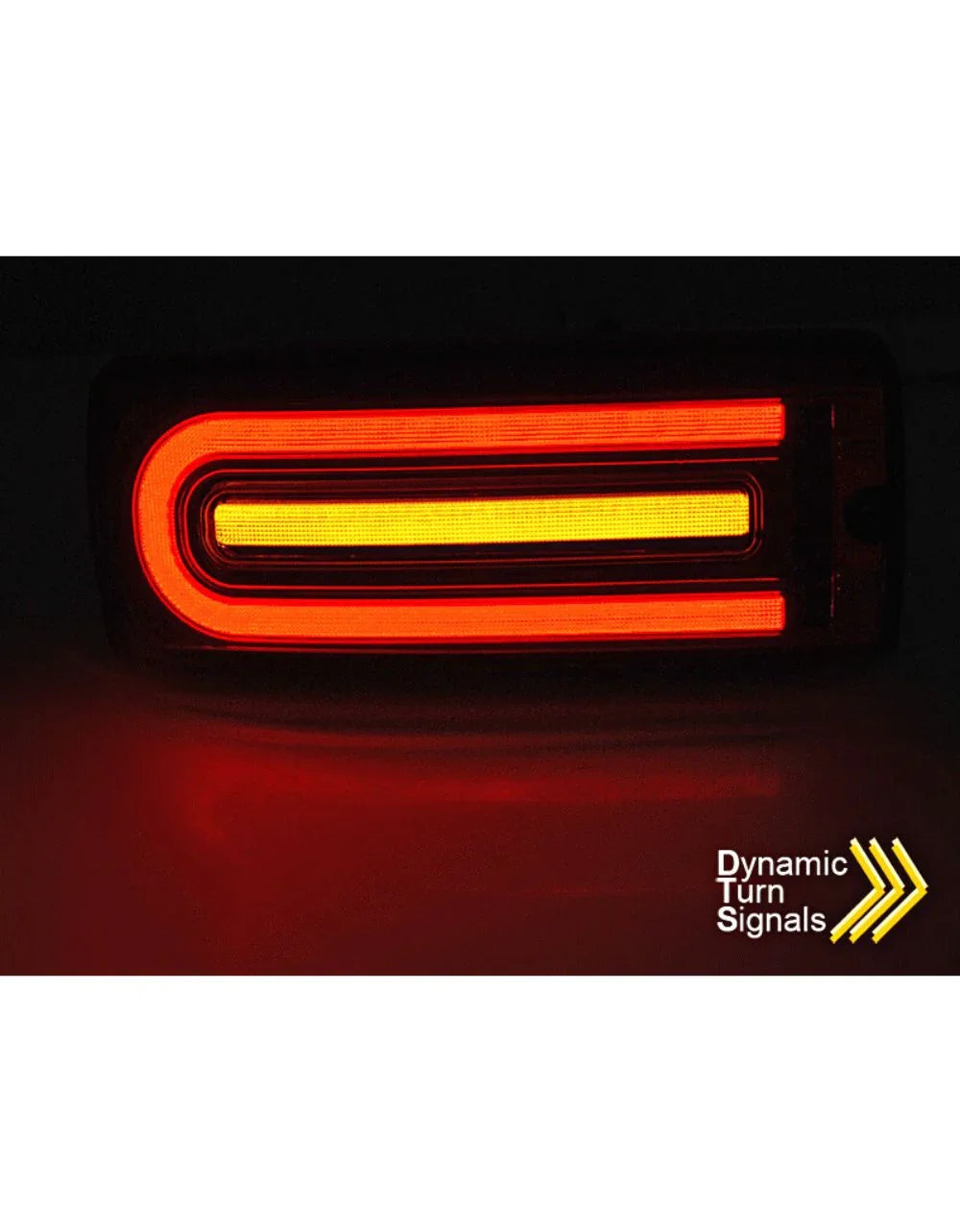 Mercedes G W463 1990-2018 Fanali Posteriori Full LED Nero - autorivallo