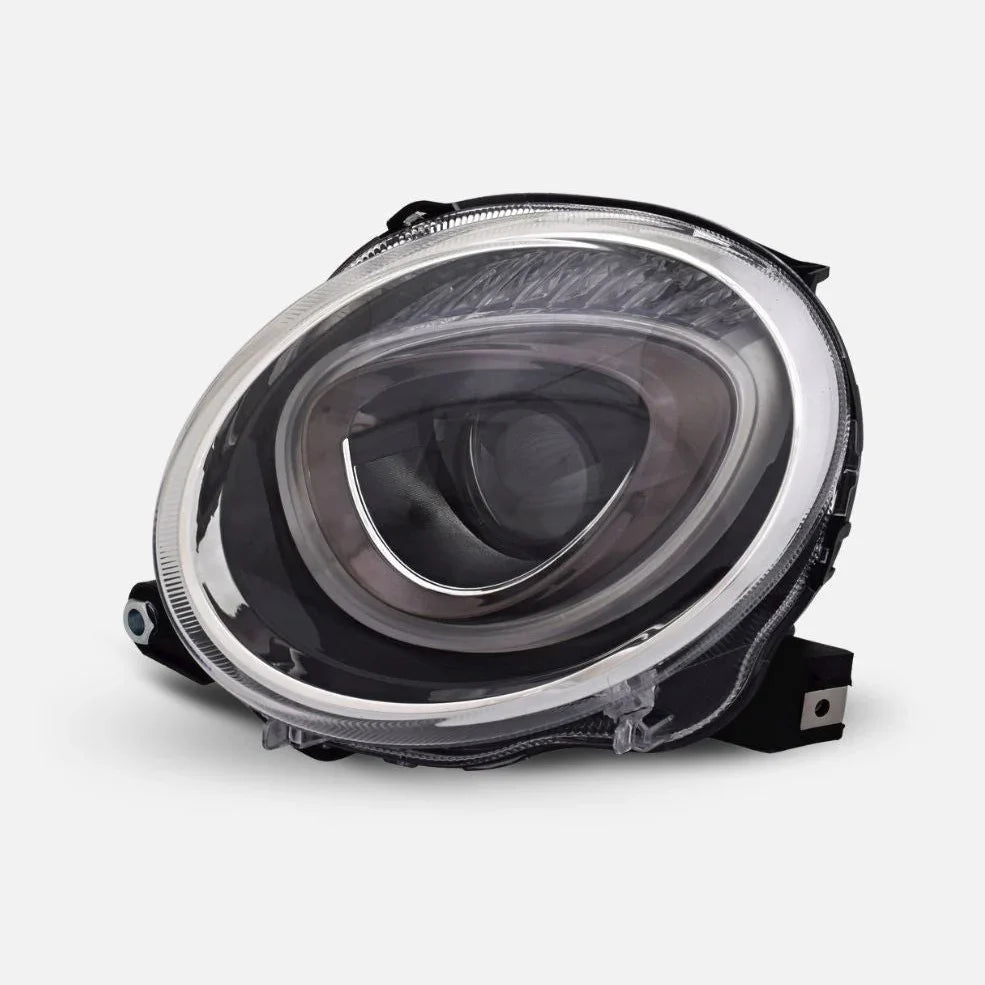 Fiat 500 500C 2015-2023 Faro Sinistro Lenticolare Nero LWR - autorivallo