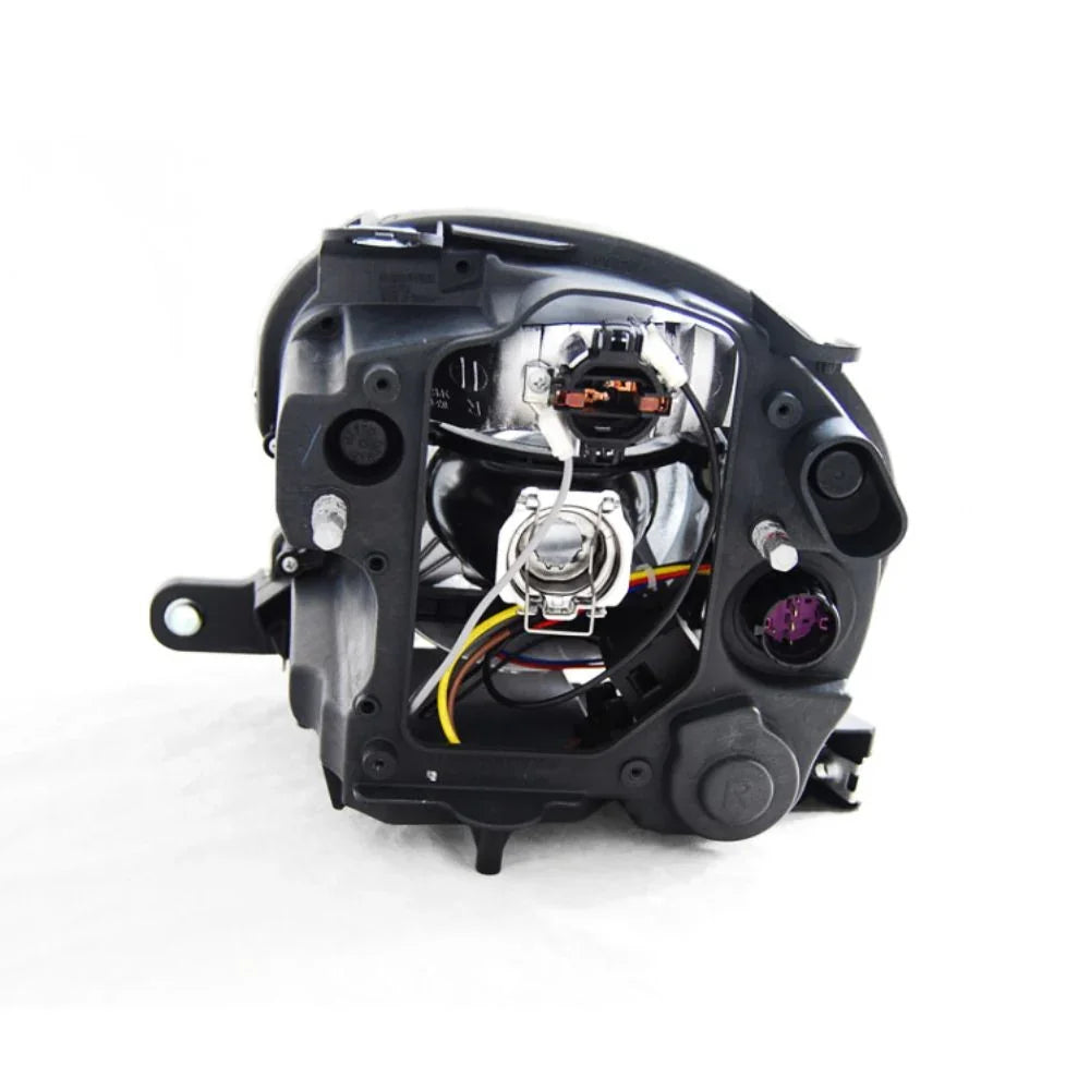 Fiat 500 2007-2016 Fari Anteriori Luci Diurne LED Cromati - autorivallo